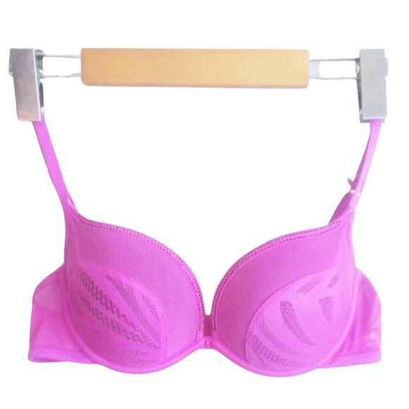 La Senza Pink Beyond Sexy Push Up Bra 32 C - Picture 1 of 5